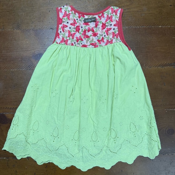 Matilda Jane Pink and Green Floral Tunic Top Tank - Picture 2 of 7